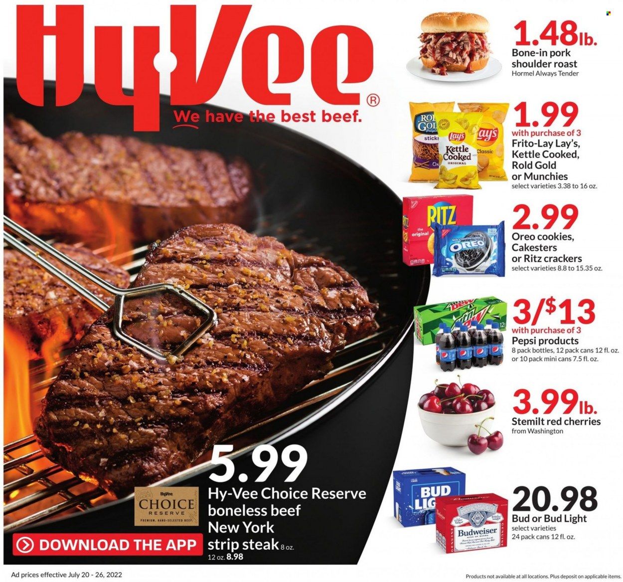 Hy-Vee (IA, IL, MN, MO, SD) Weekly Ad Flyer July 20 to July 27
