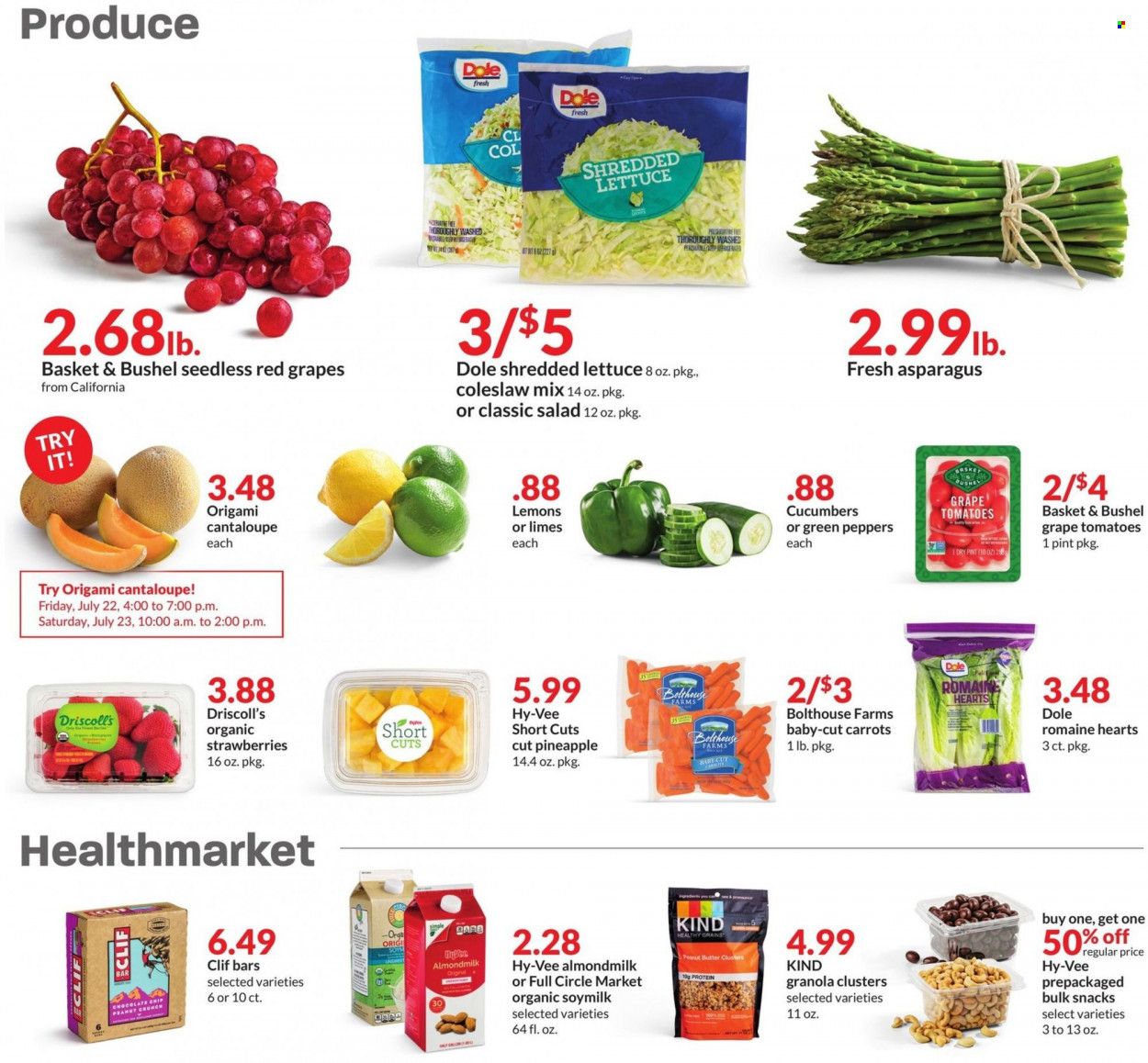Hy-Vee (IA) Weekly Ad Flyer July 20 to July 27