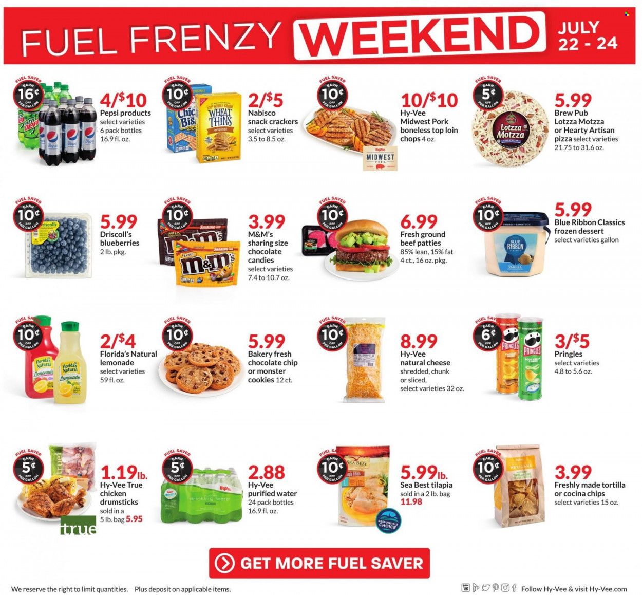 Hy-Vee (IA, IL, KS, MO) Weekly Ad Flyer July 20 to July 27