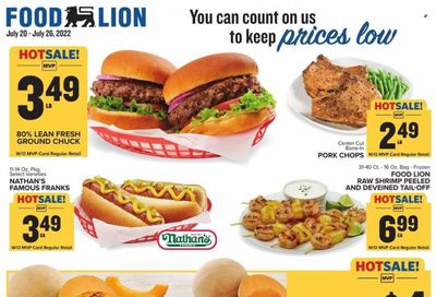 Food Lion (SC) Weekly Ad Flyer July 20 to July 27