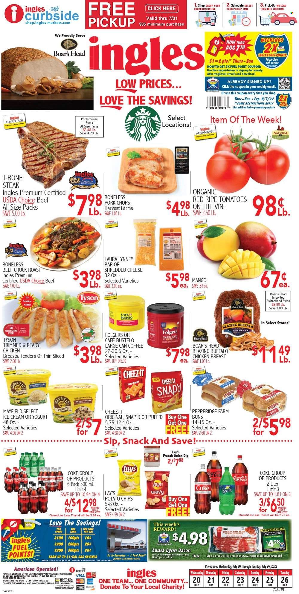 Ingles (GA, NC, SC, TN) Weekly Ad Flyer July 20 to July 27