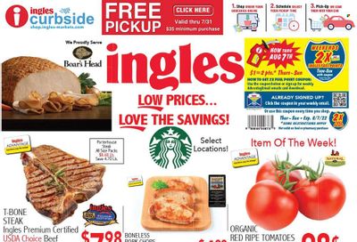 Ingles (GA, NC, SC, TN) Weekly Ad Flyer July 20 to July 27