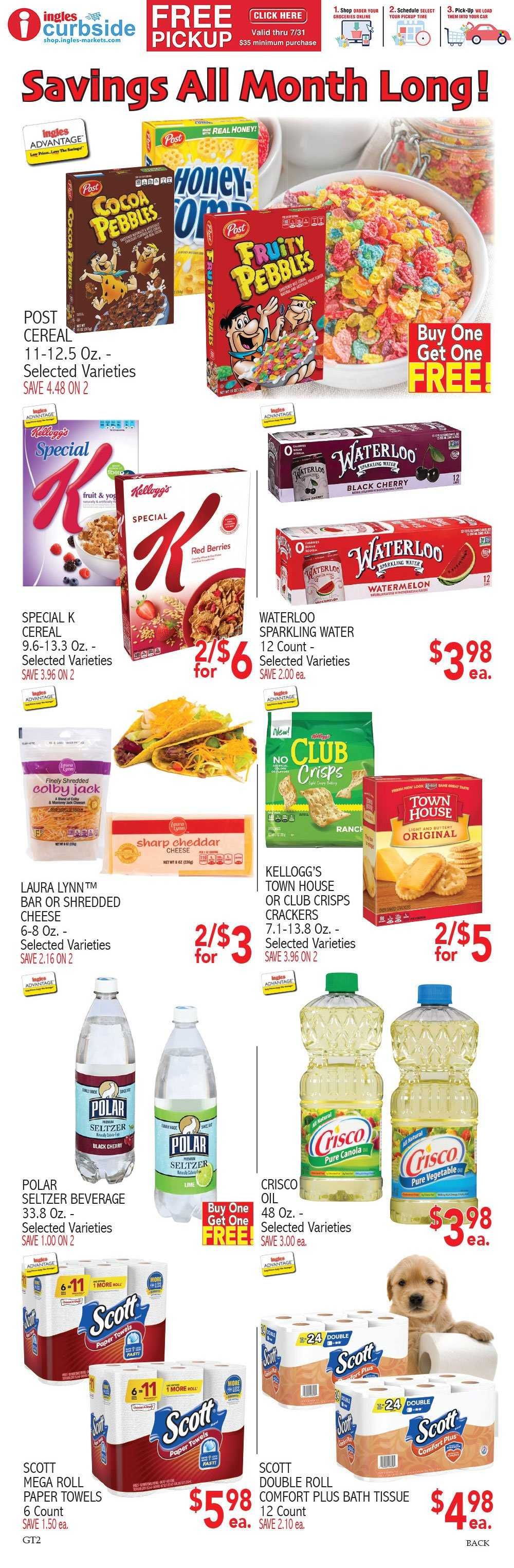 Ingles (GA, NC, SC, TN) Weekly Ad Flyer July 20 to July 27