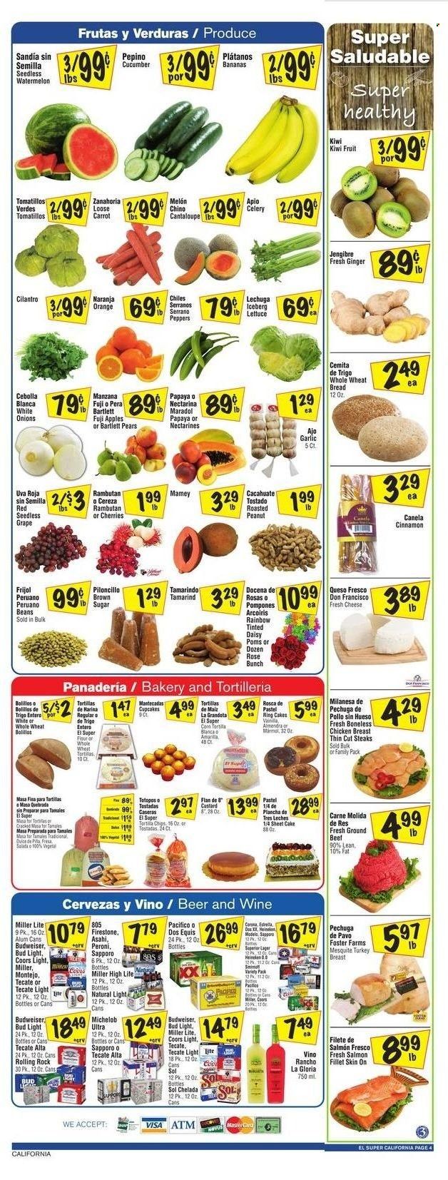 El Super (CA, NM, NV, TX) Weekly Ad Flyer July 20 to July 27