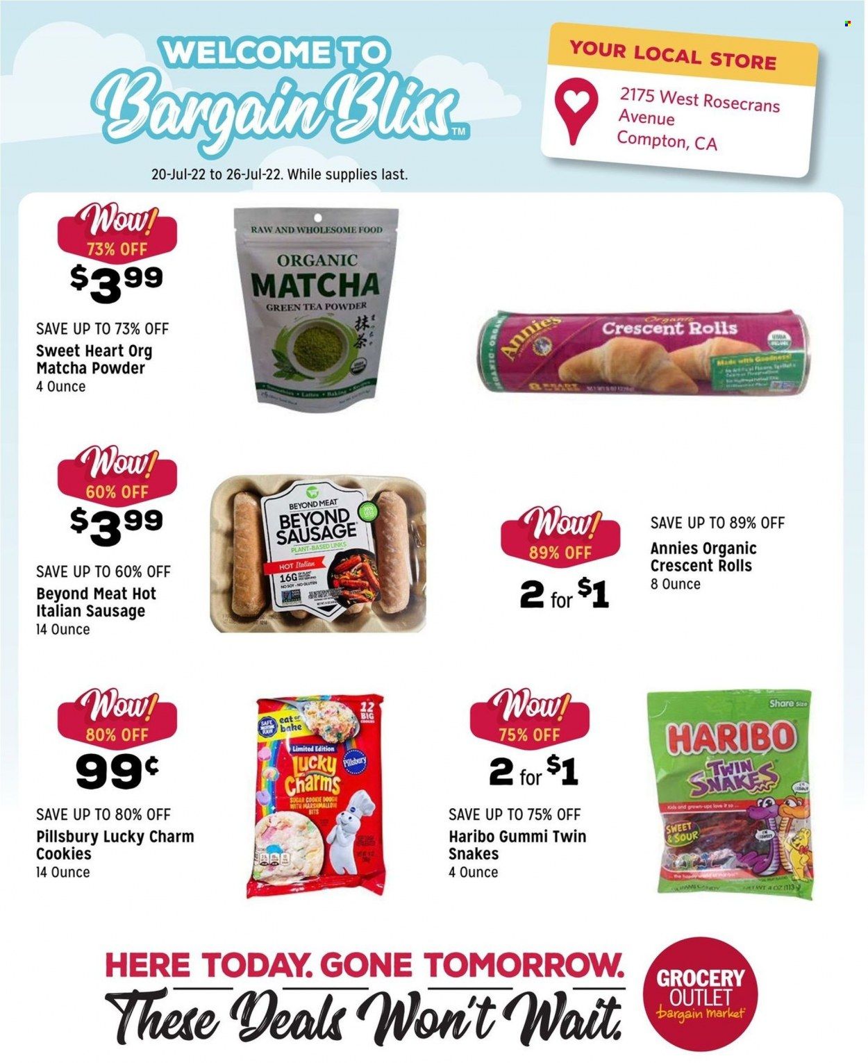 Grocery Outlet (CA, ID, OR, PA, WA) Weekly Ad Flyer July 20 to July 27