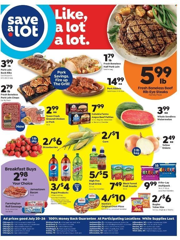 Save a Lot Weekly Ad Flyer July 20 to July 27