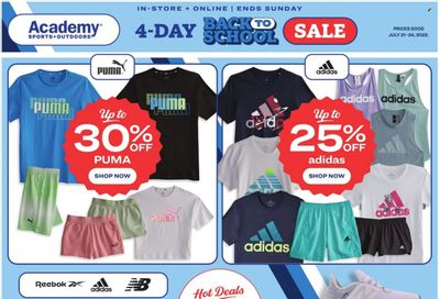 Academy Sports + Outdoors Weekly Ad Flyer July 20 to July 27
