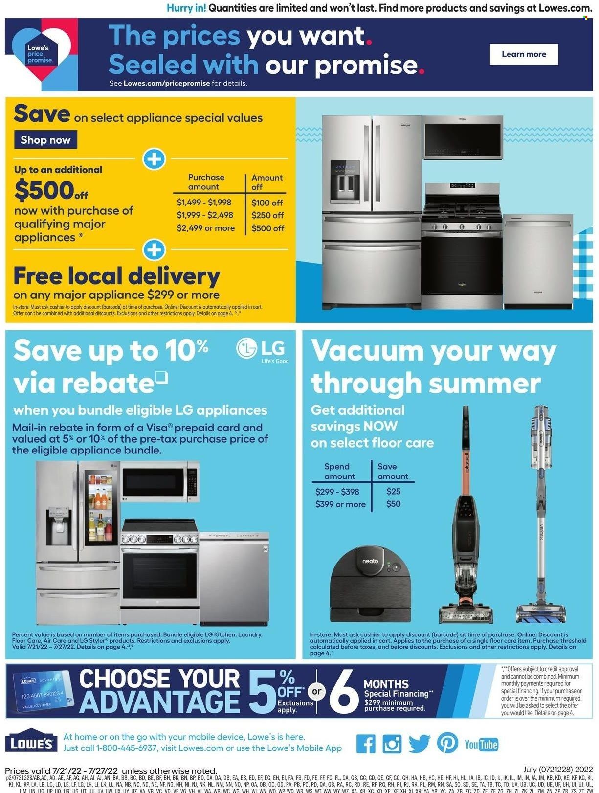 Lowe's Weekly Ad Flyer July 20 to July 27