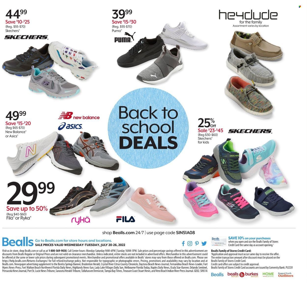 Bealls Florida (FL) Weekly Ad Flyer July 20 to July 27