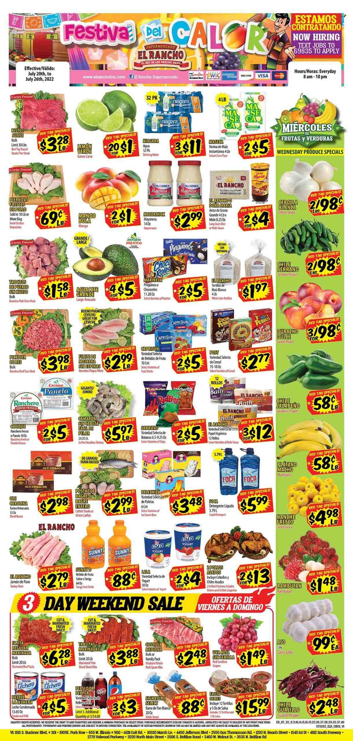 El Rancho (TX) Weekly Ad Flyer July 20 to July 27