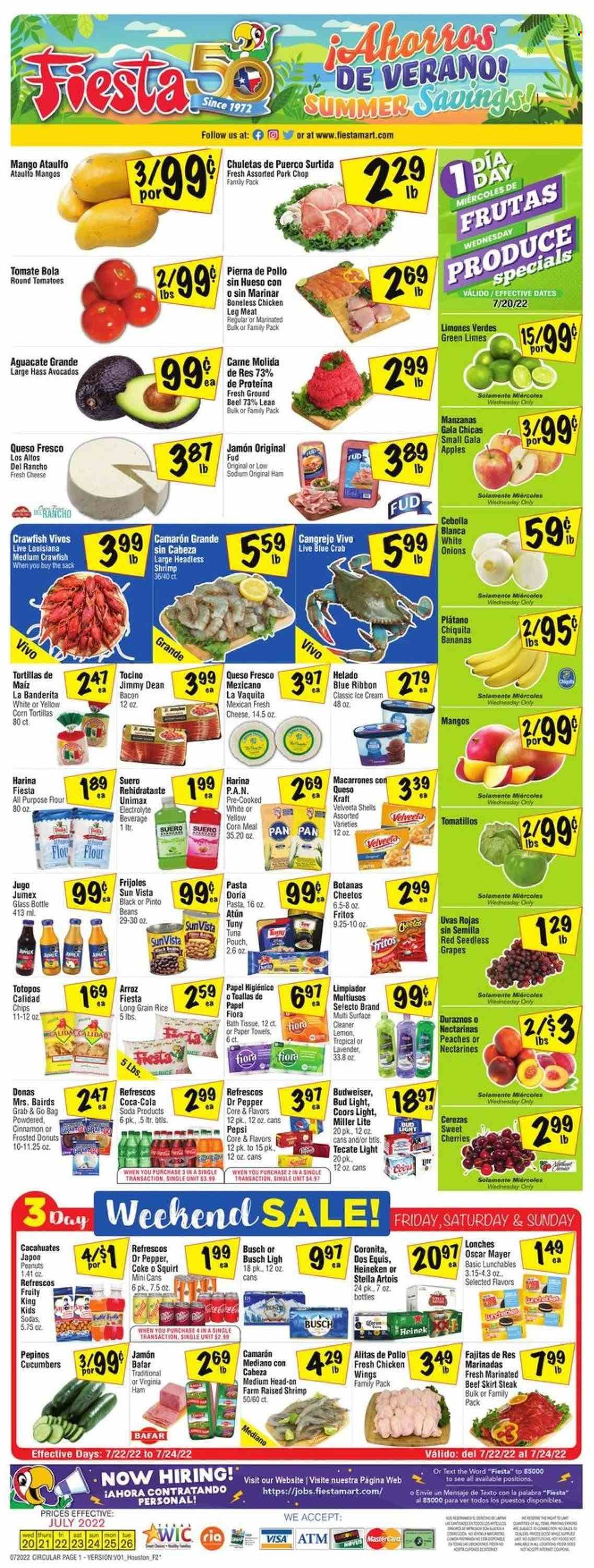 Fiesta Mart (TX) Weekly Ad Flyer July 20 to July 27