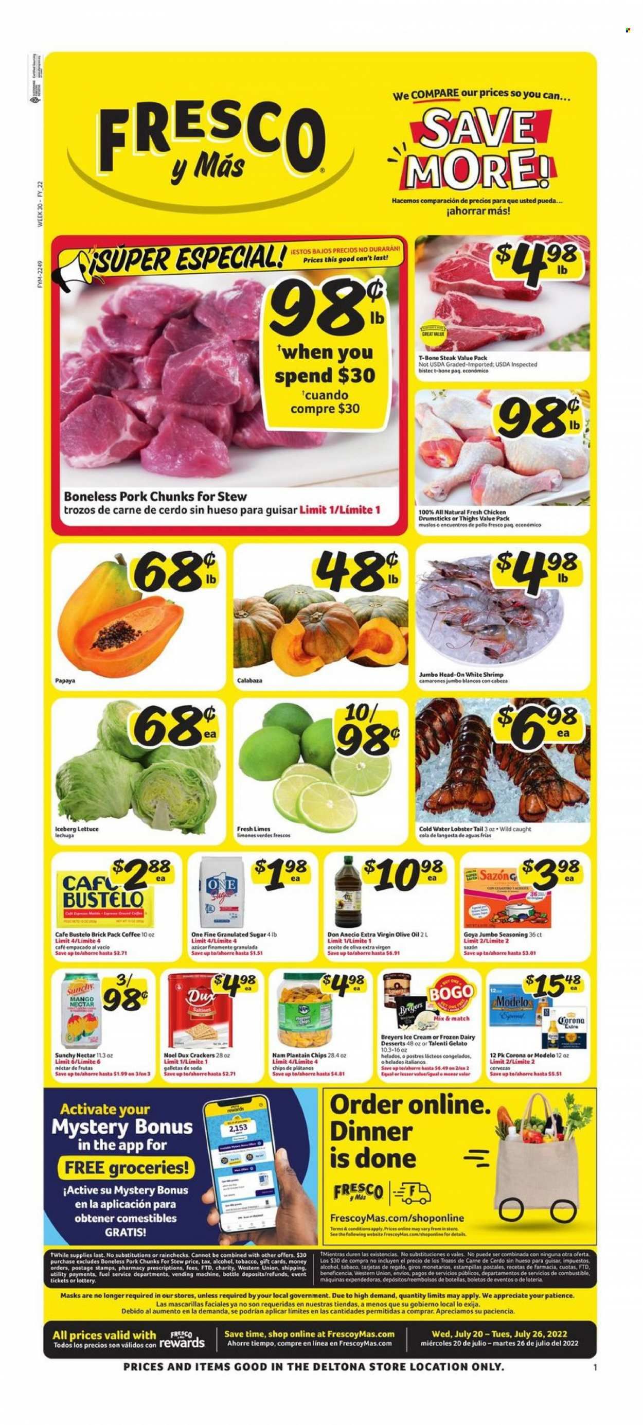 Fresco y Más (FL) Weekly Ad Flyer July 20 to July 27