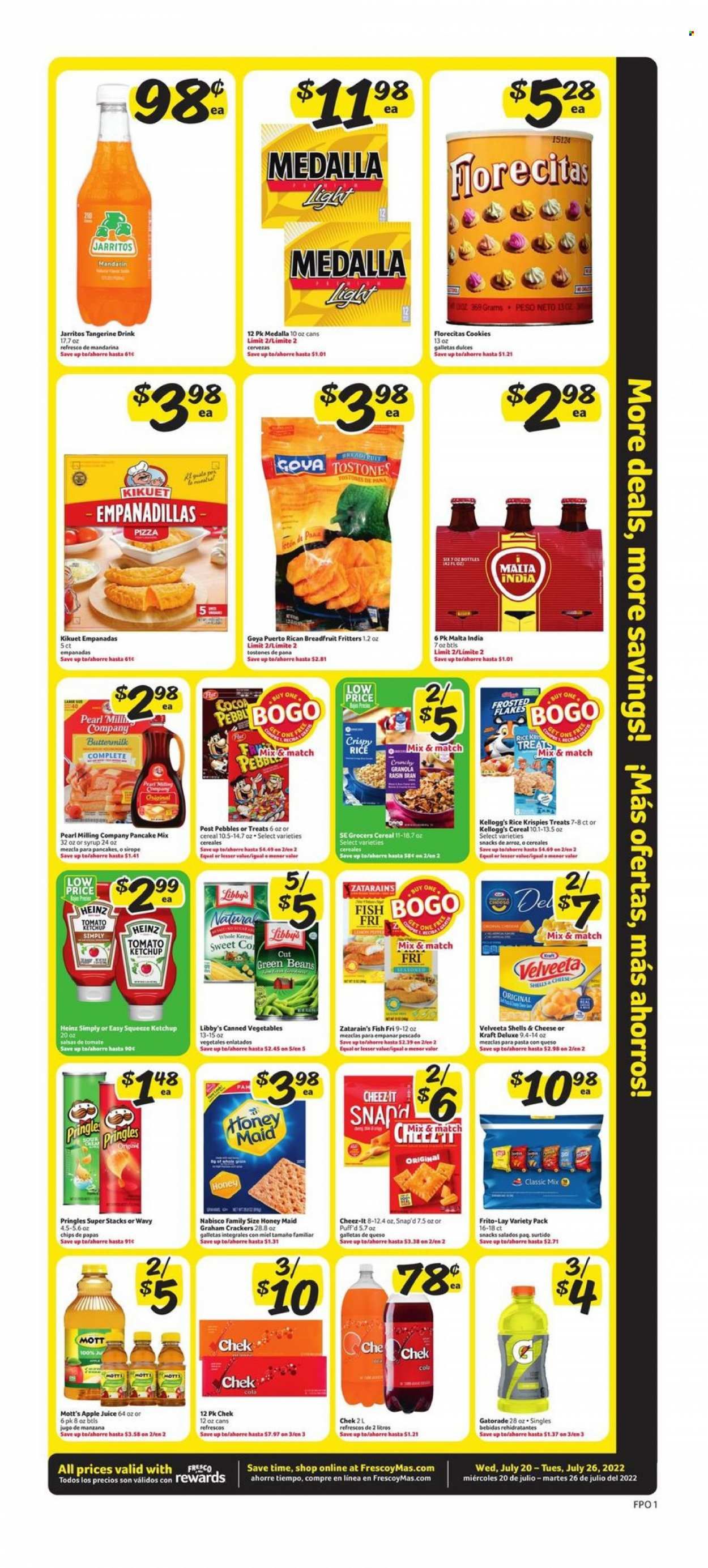 Fresco y Más (FL) Weekly Ad Flyer July 20 to July 27