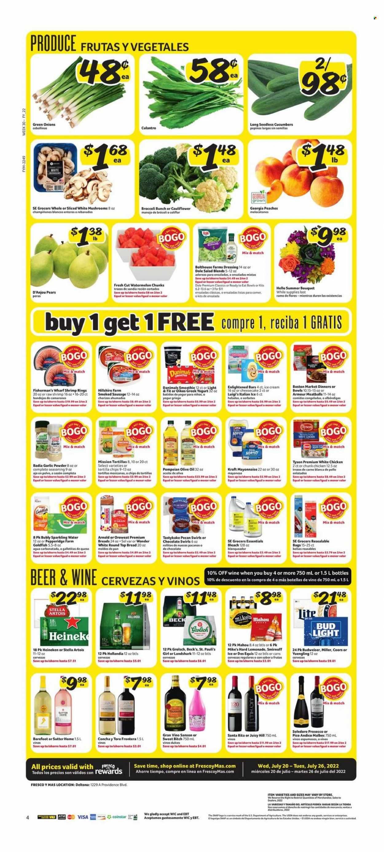 Fresco y Más (FL) Weekly Ad Flyer July 20 to July 27