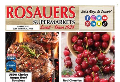 Rosauers (ID, MT, OR, WA) Weekly Ad Flyer July 20 to July 27