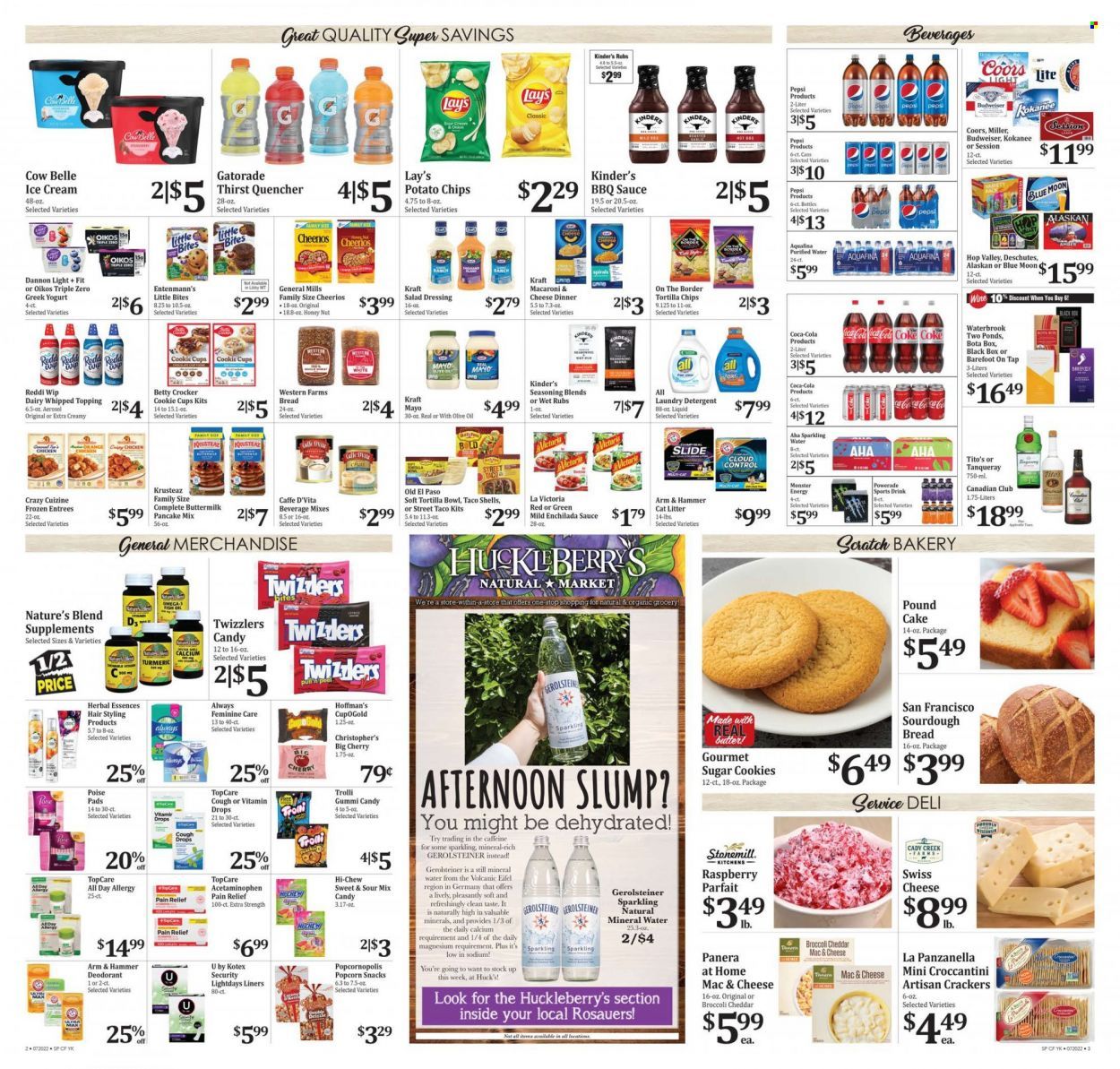 Rosauers (ID, MT, OR, WA) Weekly Ad Flyer July 20 to July 27