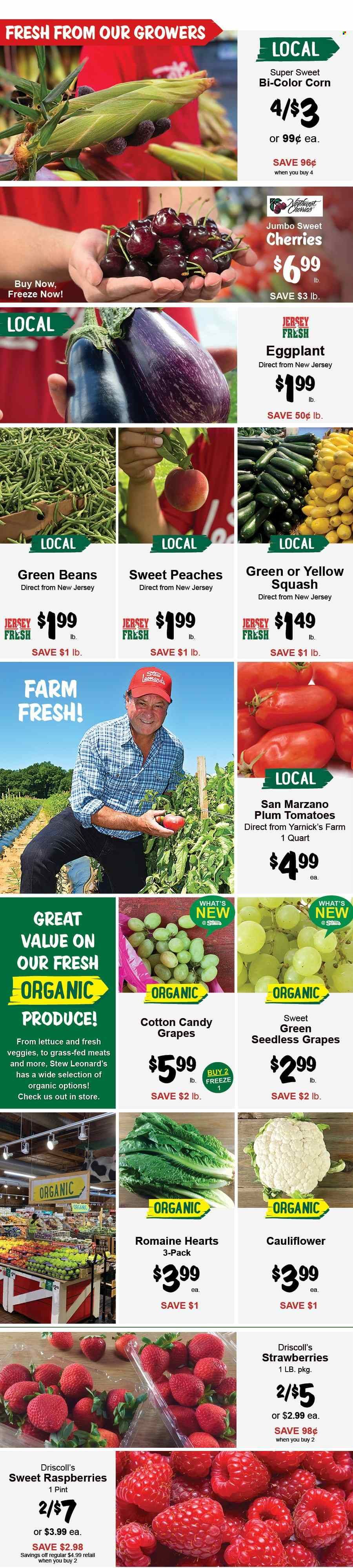 Stew Leonard's (CT, NJ, NY) Weekly Ad Flyer July 20 to July 27