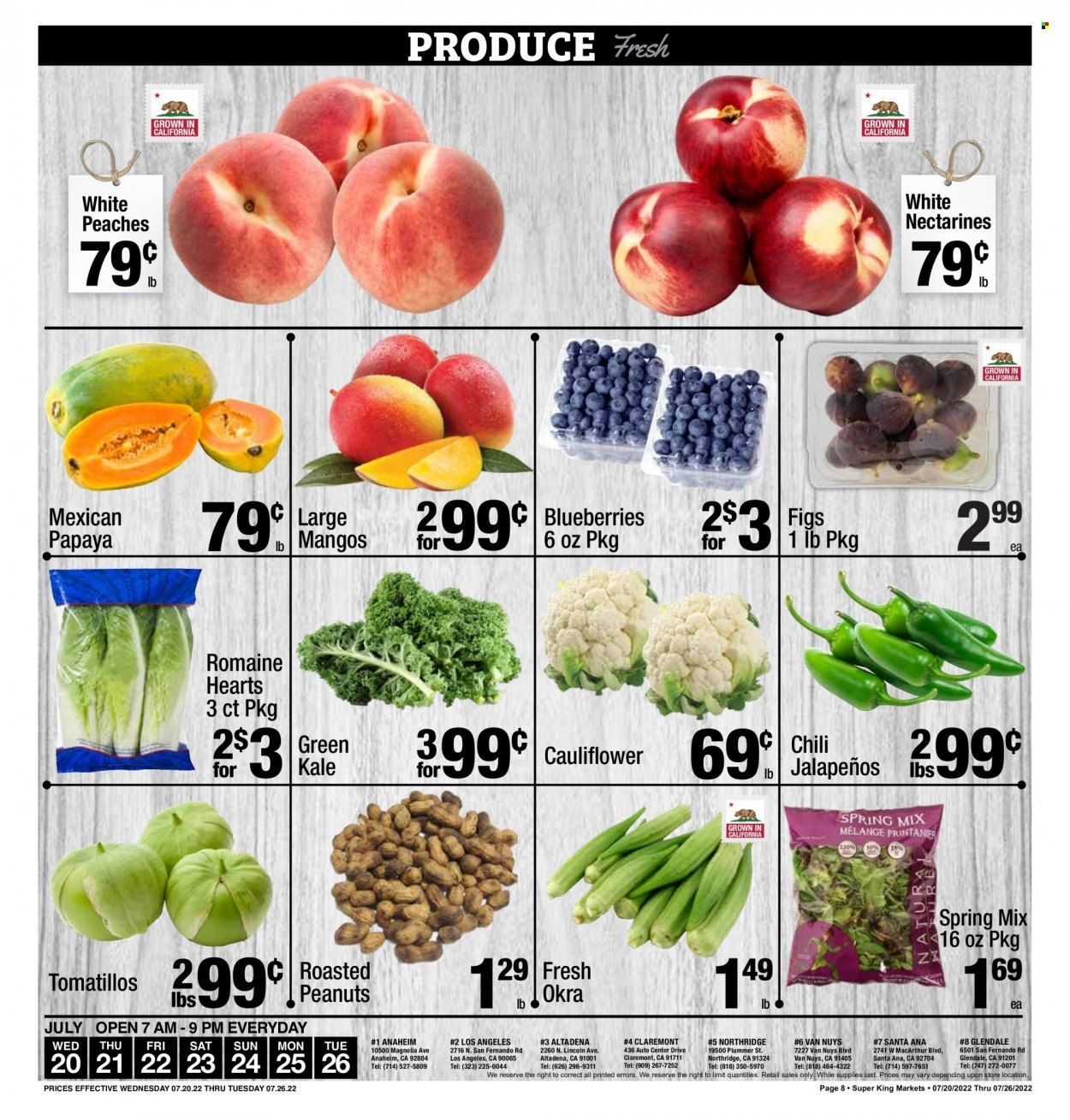 Super King Markets (CA) Weekly Ad Flyer July 20 to July 27