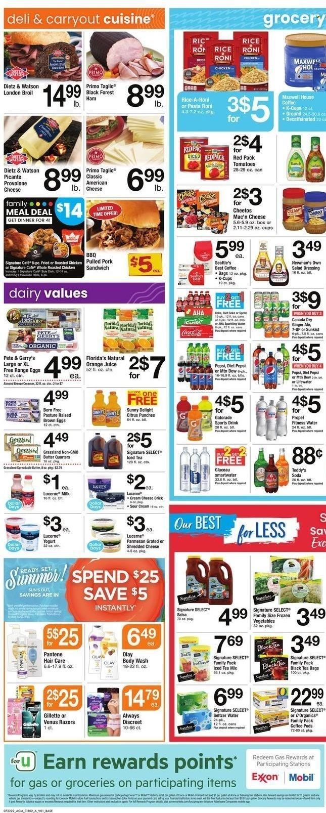 ACME (DE, NJ, NY, PA) Weekly Ad Flyer July 21 to July 28