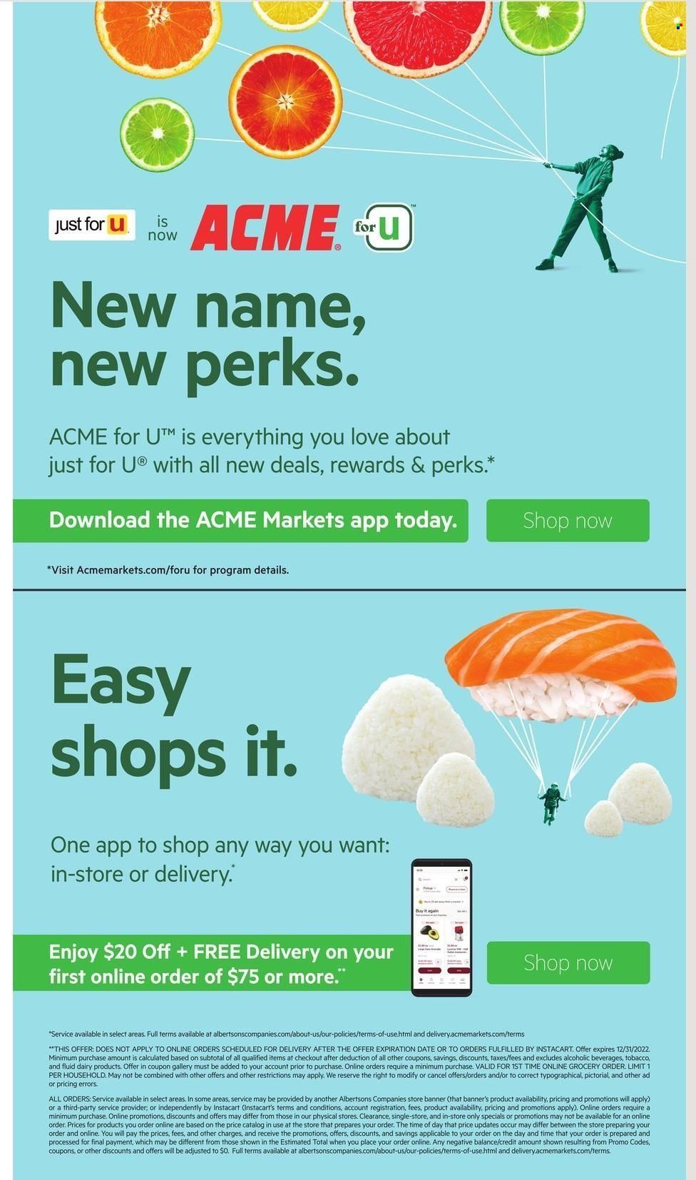 ACME (DE, NJ, NY, PA) Weekly Ad Flyer July 21 to July 28