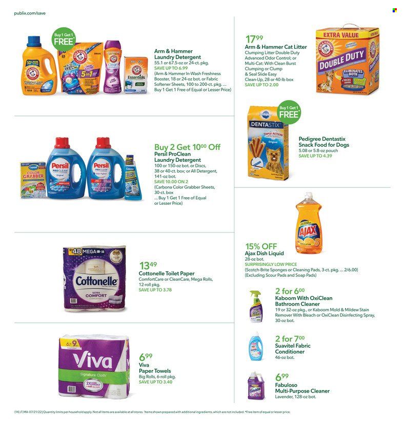 Publix (AL, FL, GA, NC, SC, TN) Weekly Ad Flyer July 21 to July 28