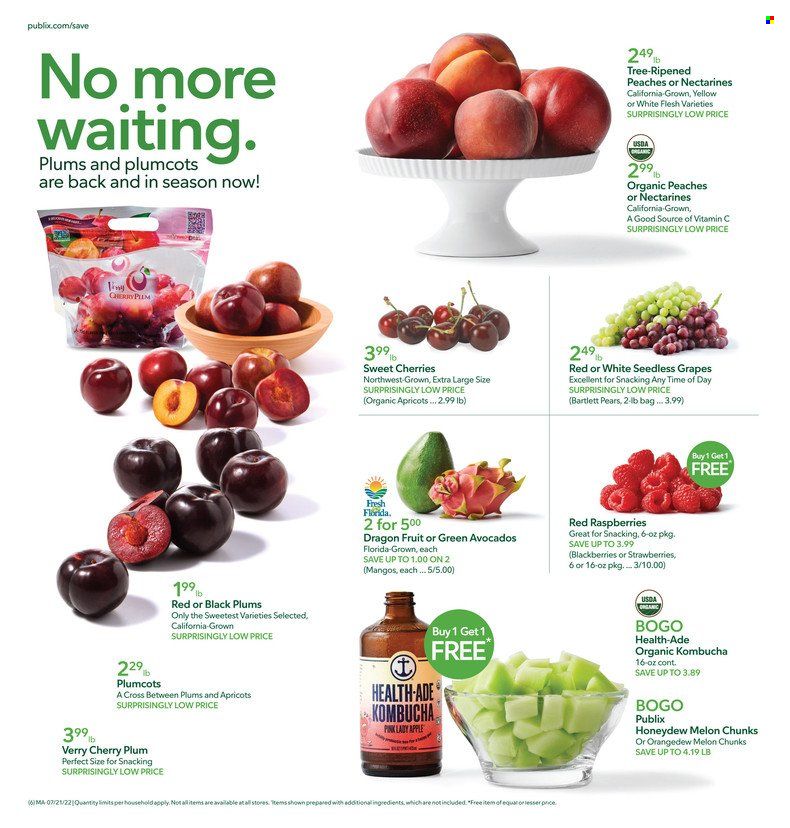 Publix (AL, FL, GA, NC, SC, TN) Weekly Ad Flyer July 21 to July 28