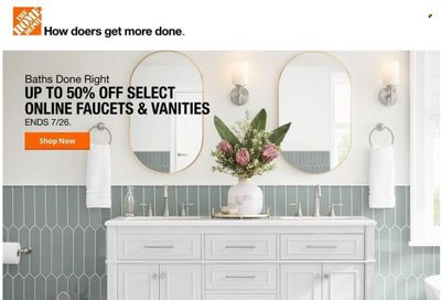 The Home Depot Weekly Ad Flyer July 21 to July 28