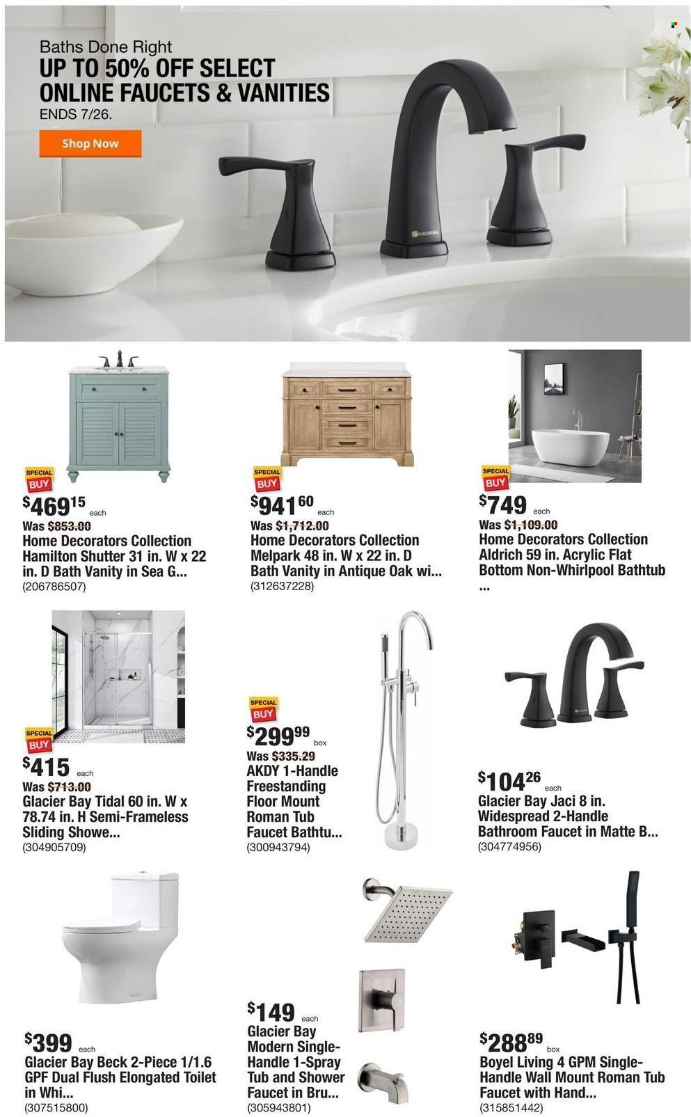 The Home Depot Weekly Ad Flyer July 21 to July 28