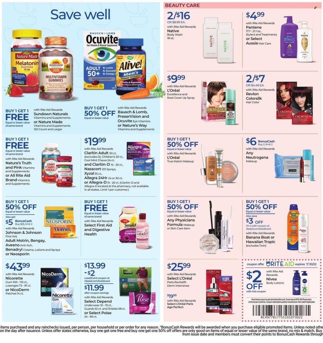 RITE AID Weekly Ad Flyer July 21 to July 28
