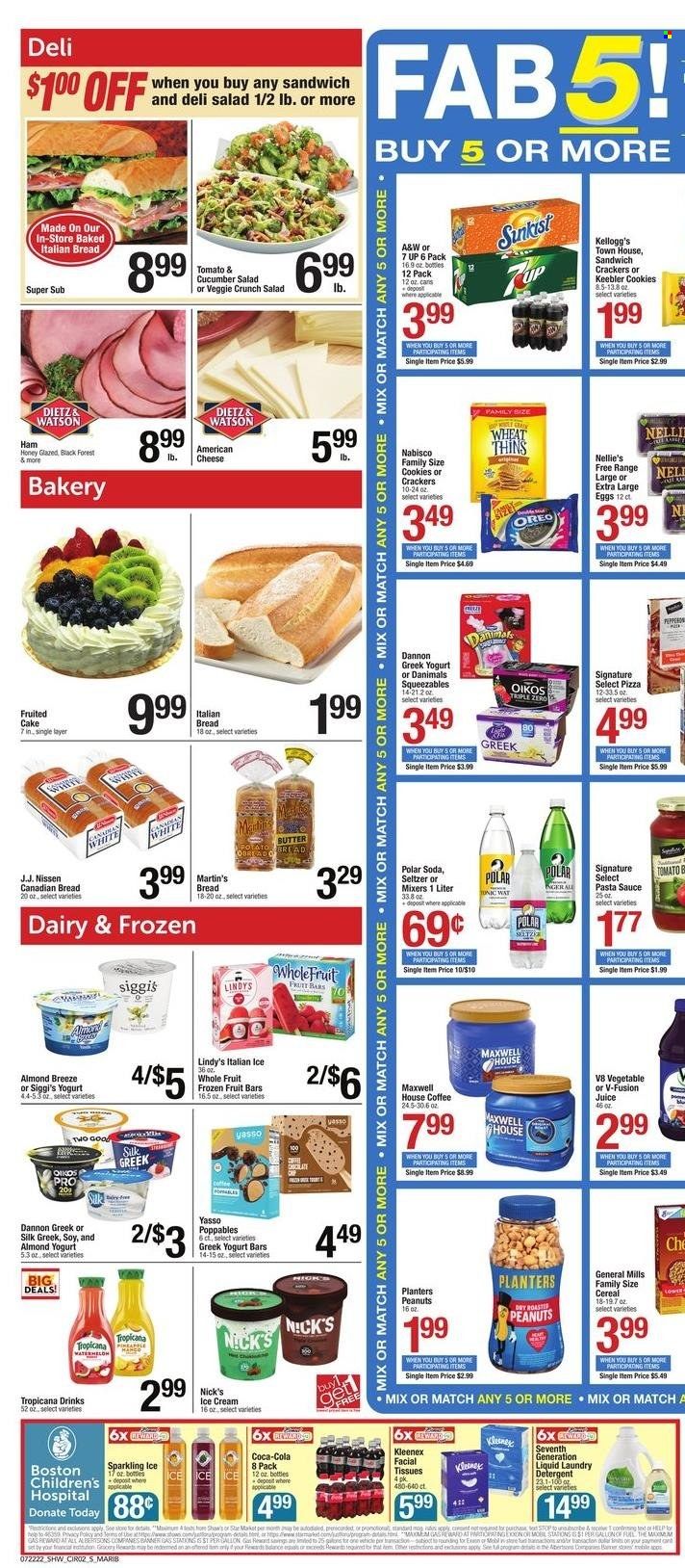 Shaw’s (MA, ME, NH, RI, VT) Weekly Ad Flyer July 21 to July 28