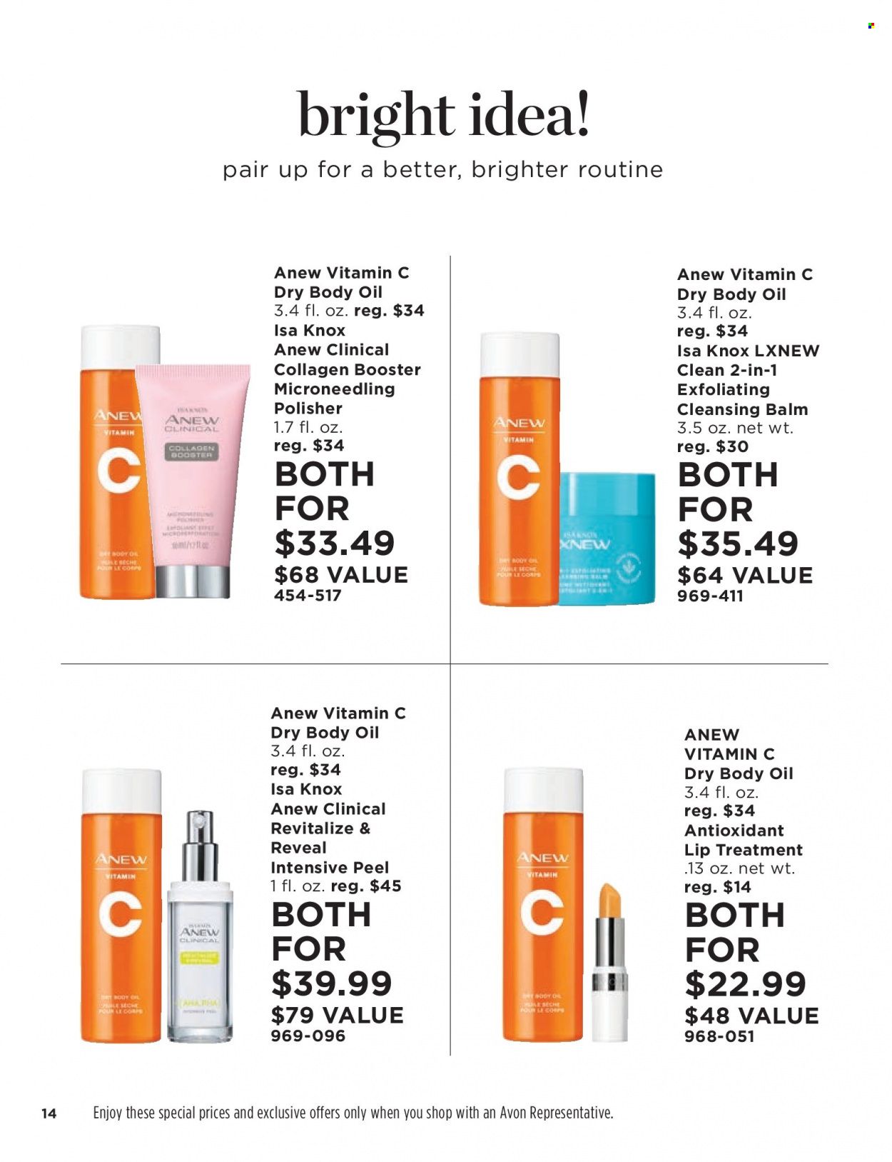 Avon Weekly Ad Flyer July 21 to July 28