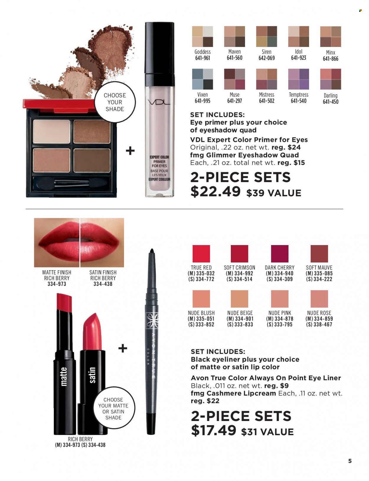 Avon Weekly Ad Flyer July 21 to July 28