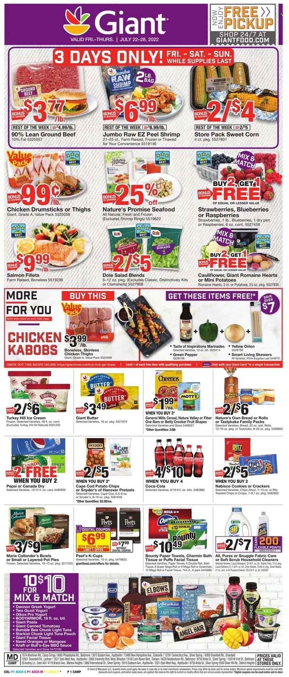 Giant Food (DE, MD, VA) Weekly Ad Flyer July 21 to July 28