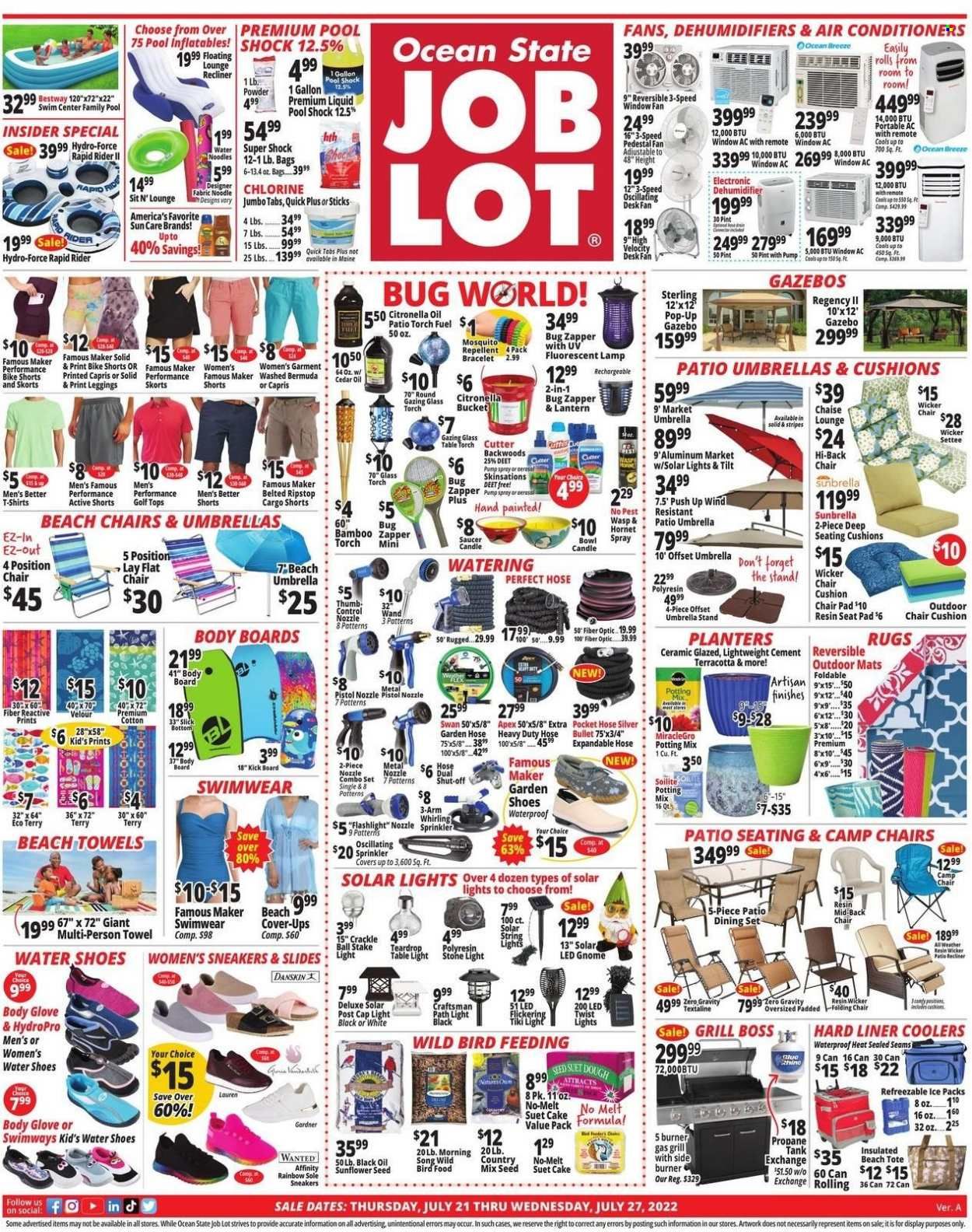 Ocean State Job Lot (CT, MA, ME, NH, NJ, NY, RI) Weekly Ad Flyer July 21 to July 28