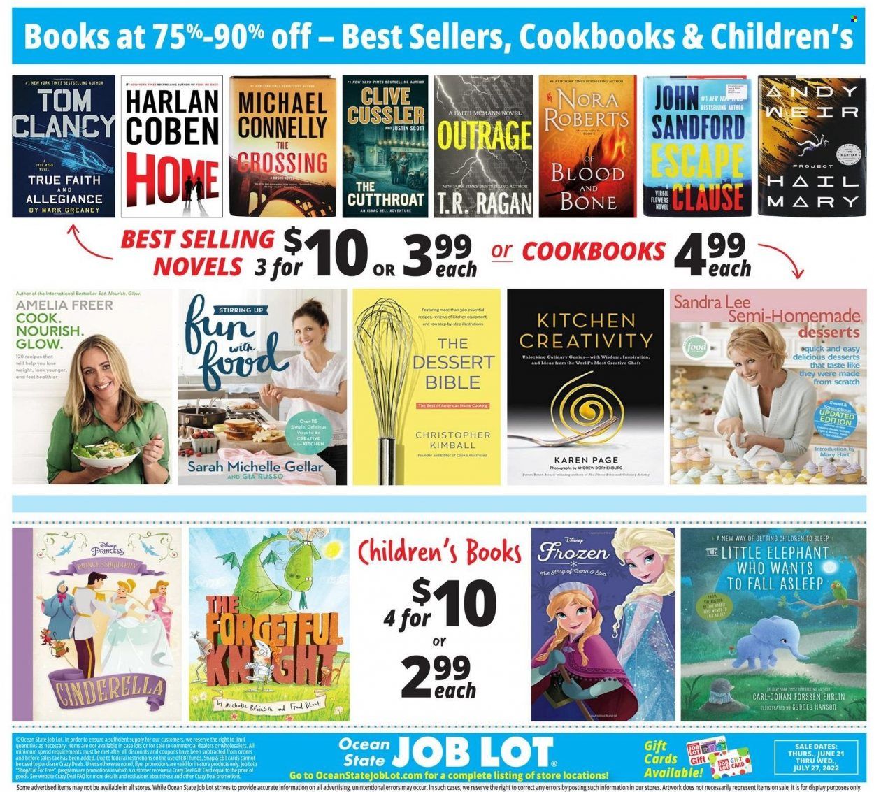 Ocean State Job Lot (CT, MA, ME, NH, NJ, NY, RI) Weekly Ad Flyer July 21 to July 28
