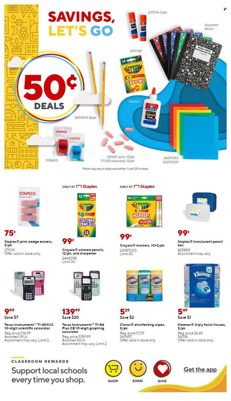 Staples Weekly Ad Flyer July 21 to July 28