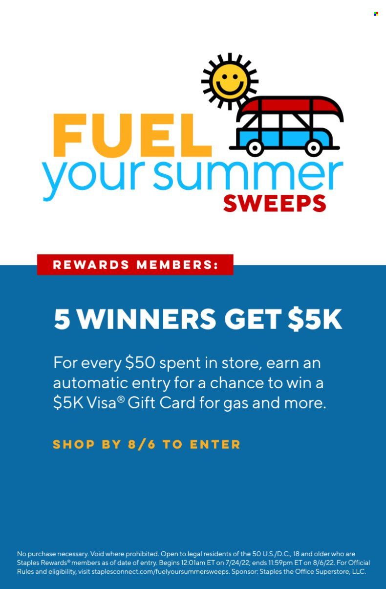 Staples Weekly Ad Flyer July 21 to July 28