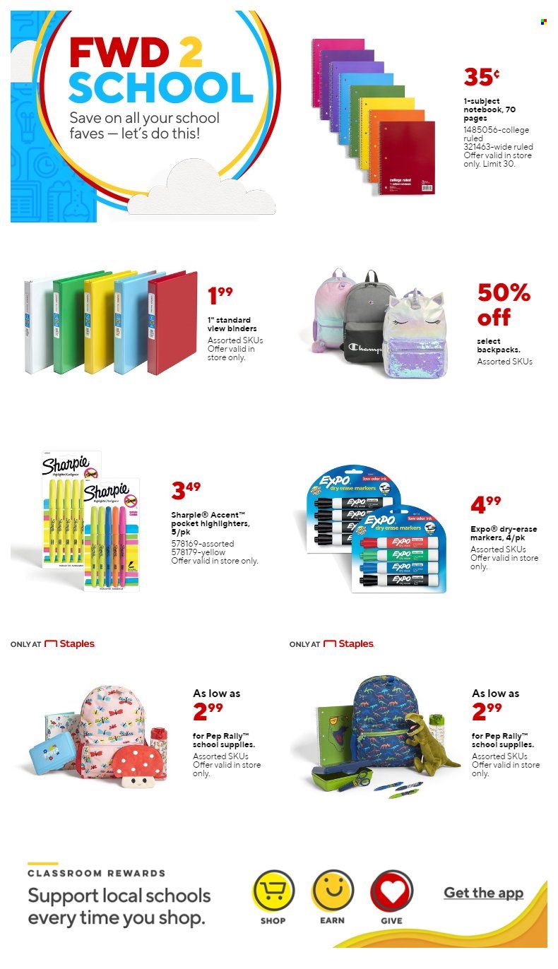 Staples Weekly Ad Flyer July 21 to July 28