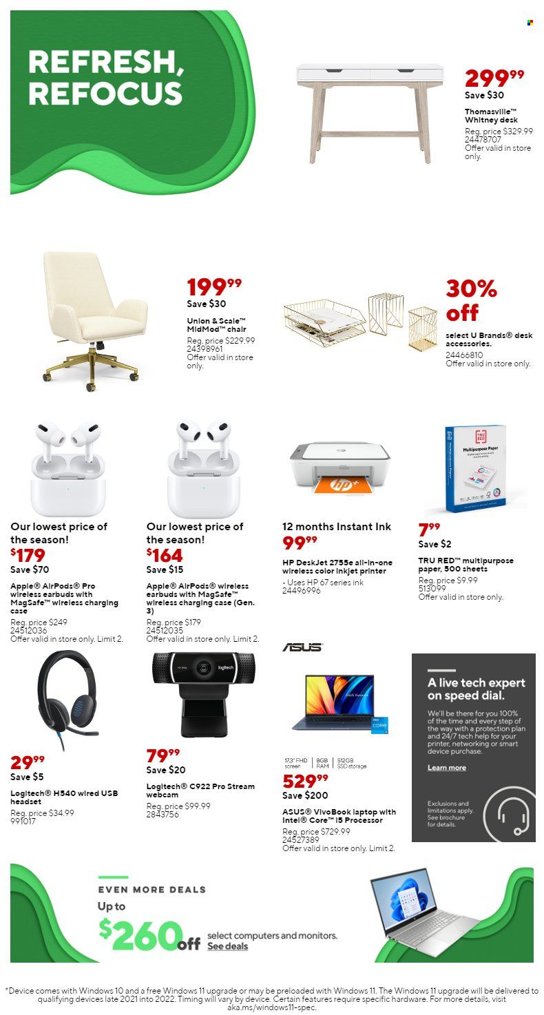 Staples Weekly Ad Flyer July 21 to July 28