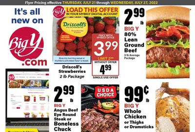Big Y (MA) Weekly Ad Flyer July 21 to July 28