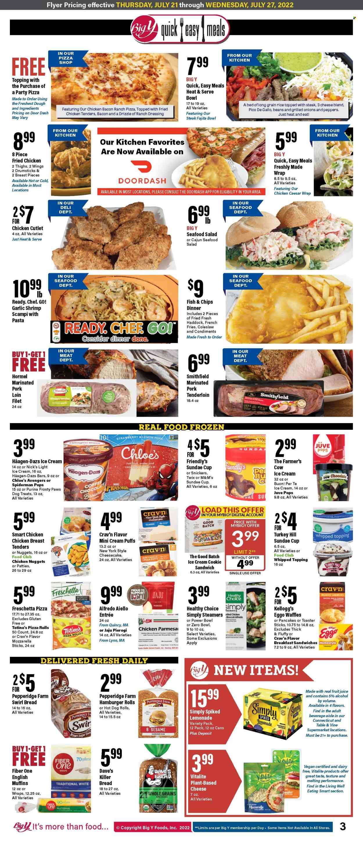 Big Y (MA) Weekly Ad Flyer July 21 to July 28