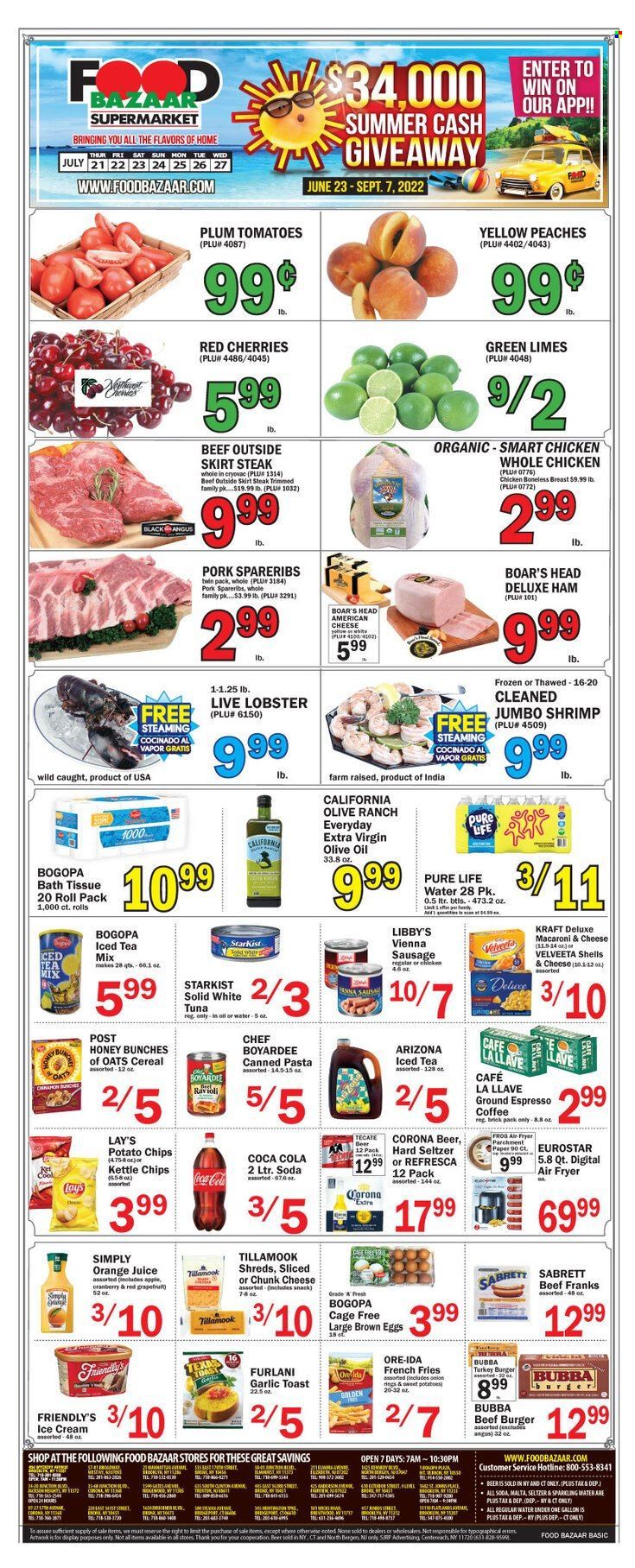 Food Bazaar (CT, NJ, NY) Weekly Ad Flyer July 21 to July 28
