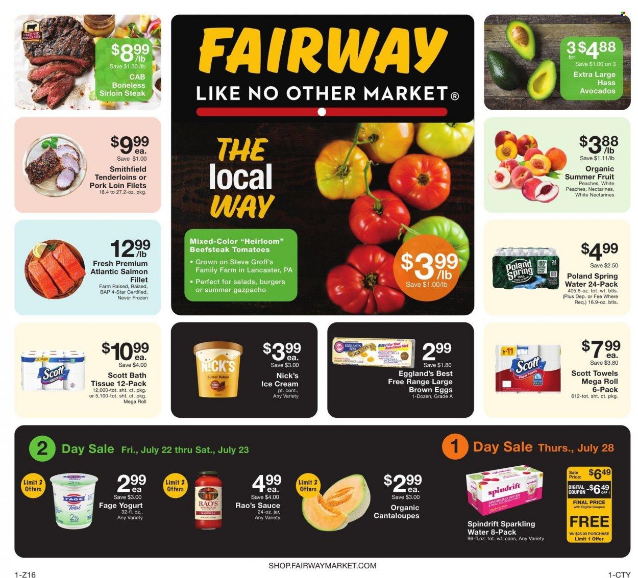 Fairway Market (CT, NJ, NY) Weekly Ad Flyer July 21 to July 28