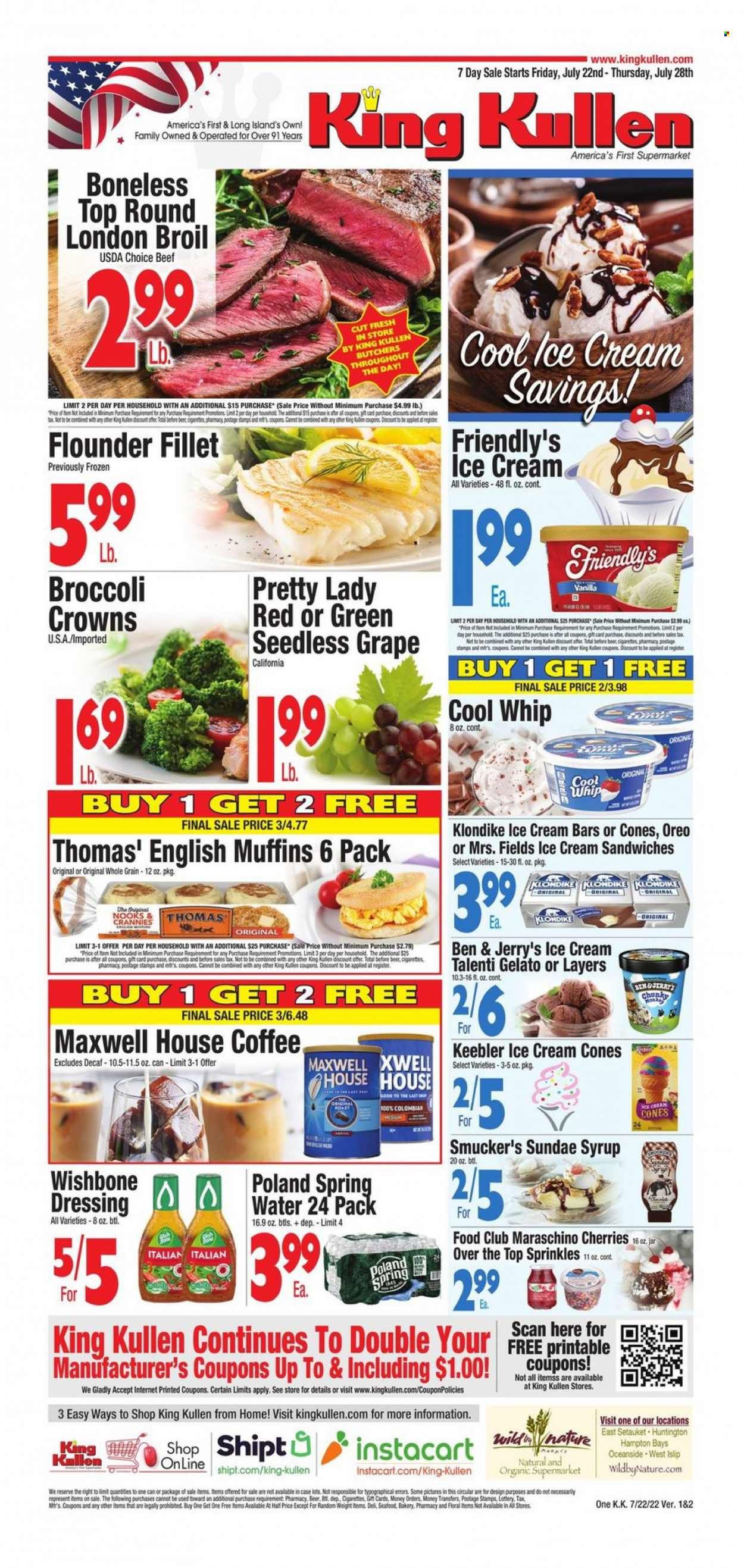 King Kullen (NY) Weekly Ad Flyer July 21 to July 28