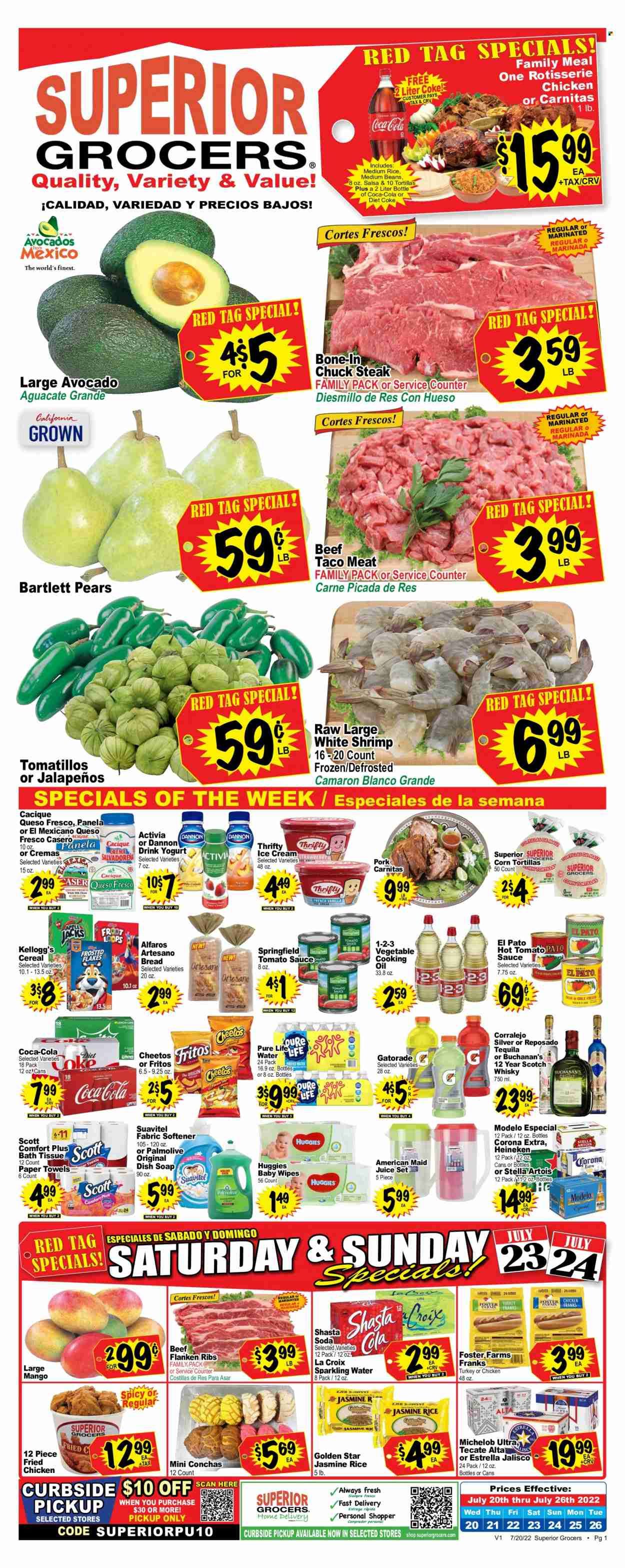 Superior Grocers (CA) Weekly Ad Flyer July 21 to July 28
