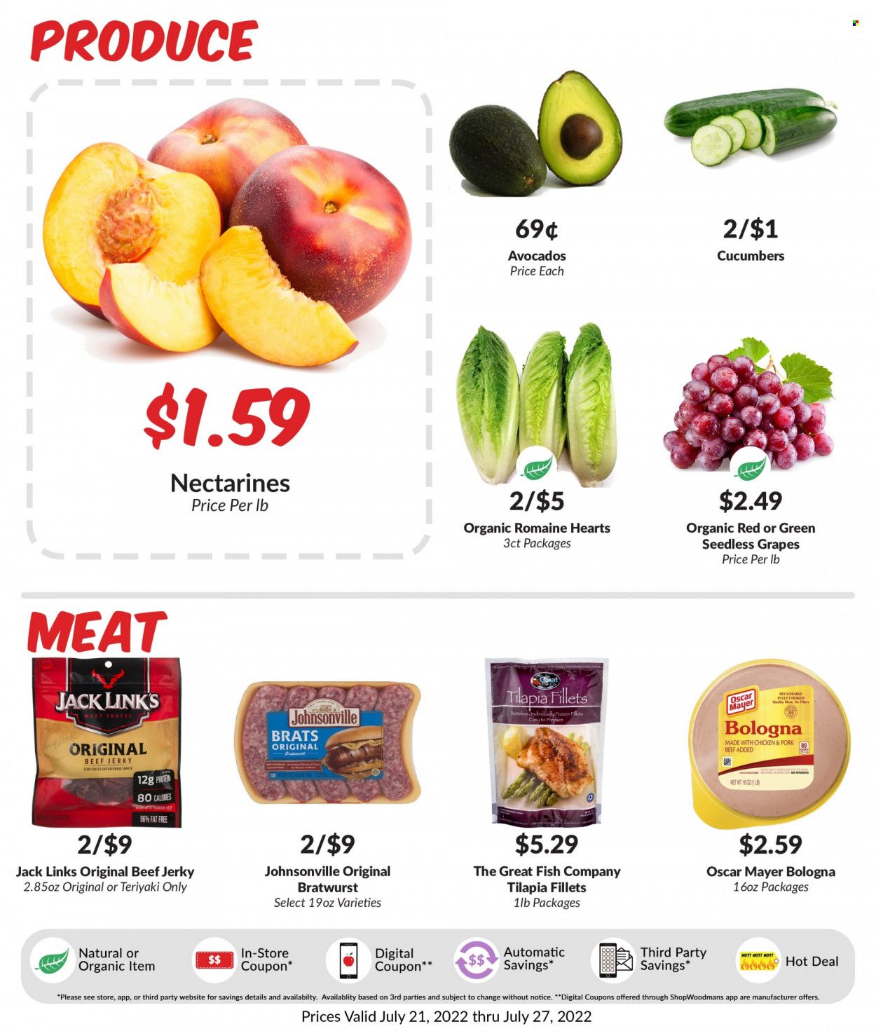 Woodman's Markets (IL, WI) Weekly Ad Flyer July 21 to July 28