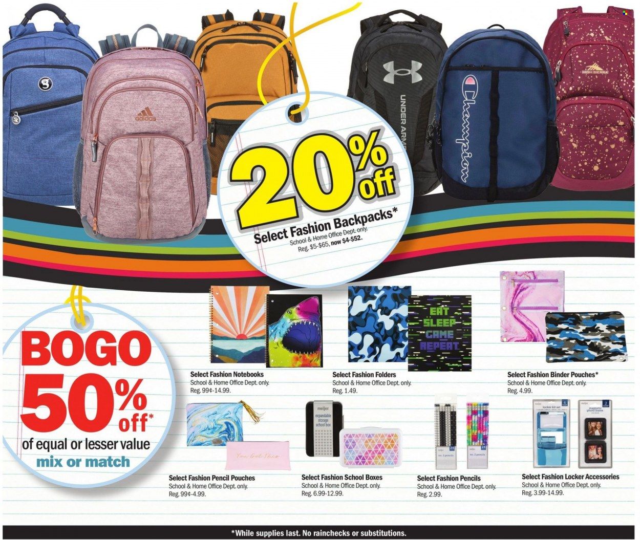 Meijer (IL, IN, KY, MI, OH, WI) Weekly Ad Flyer July 22 to July 29