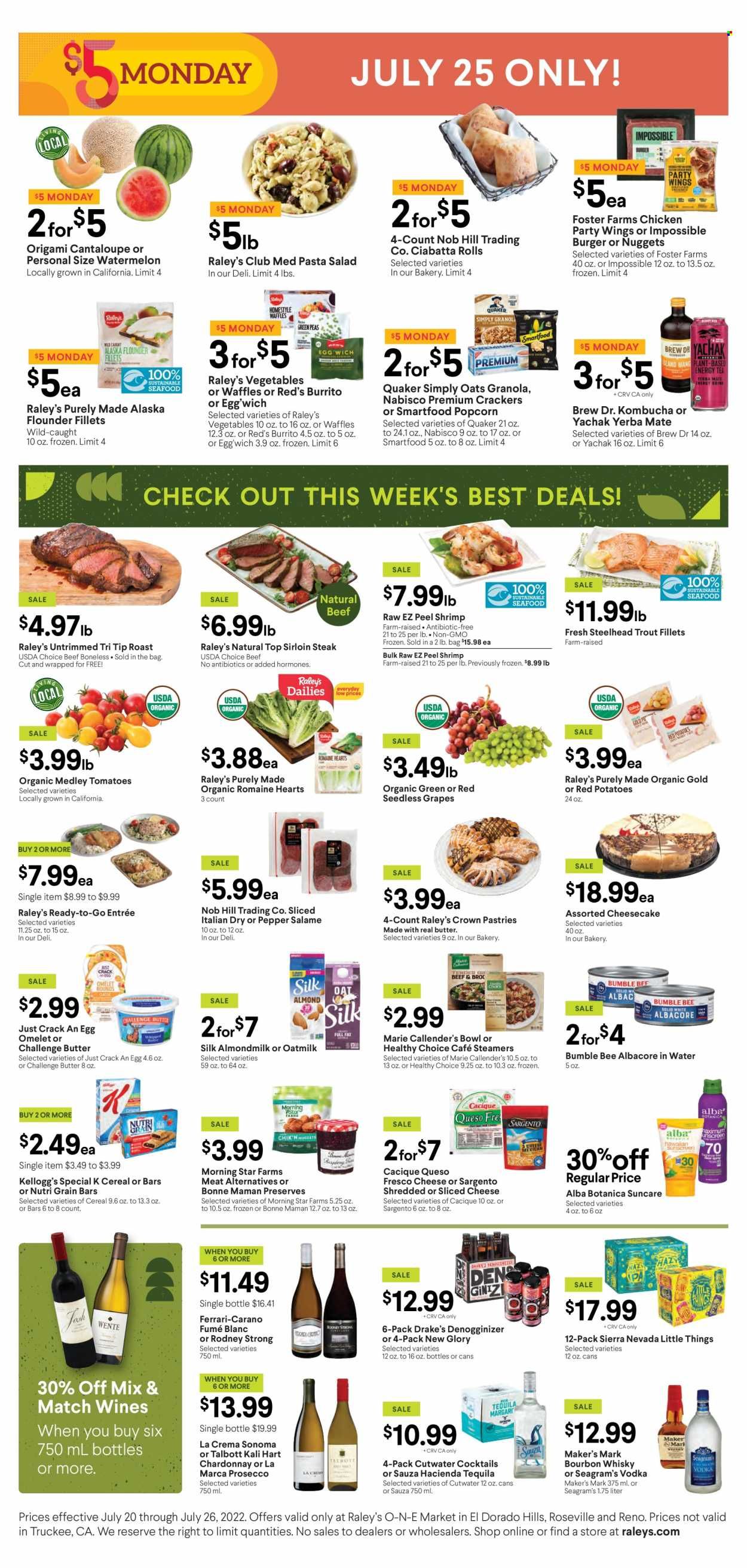 Raley's (CA, NV) Weekly Ad Flyer July 22 to July 29