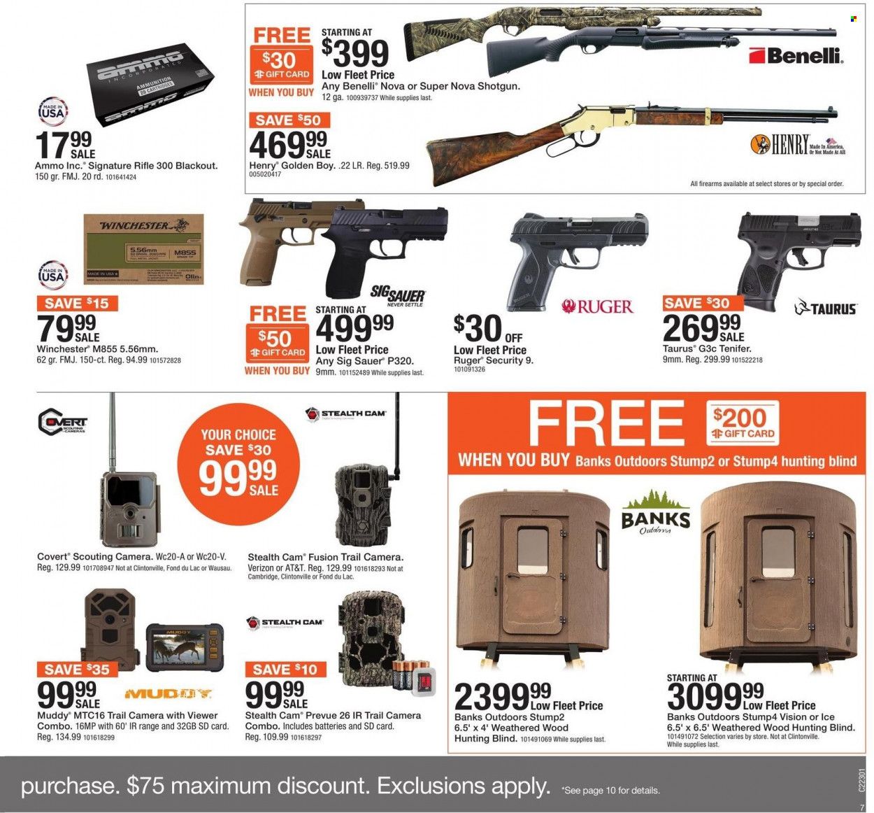 Fleet Farm (IA, MN, ND, WI) Weekly Ad Flyer July 22 to July 29