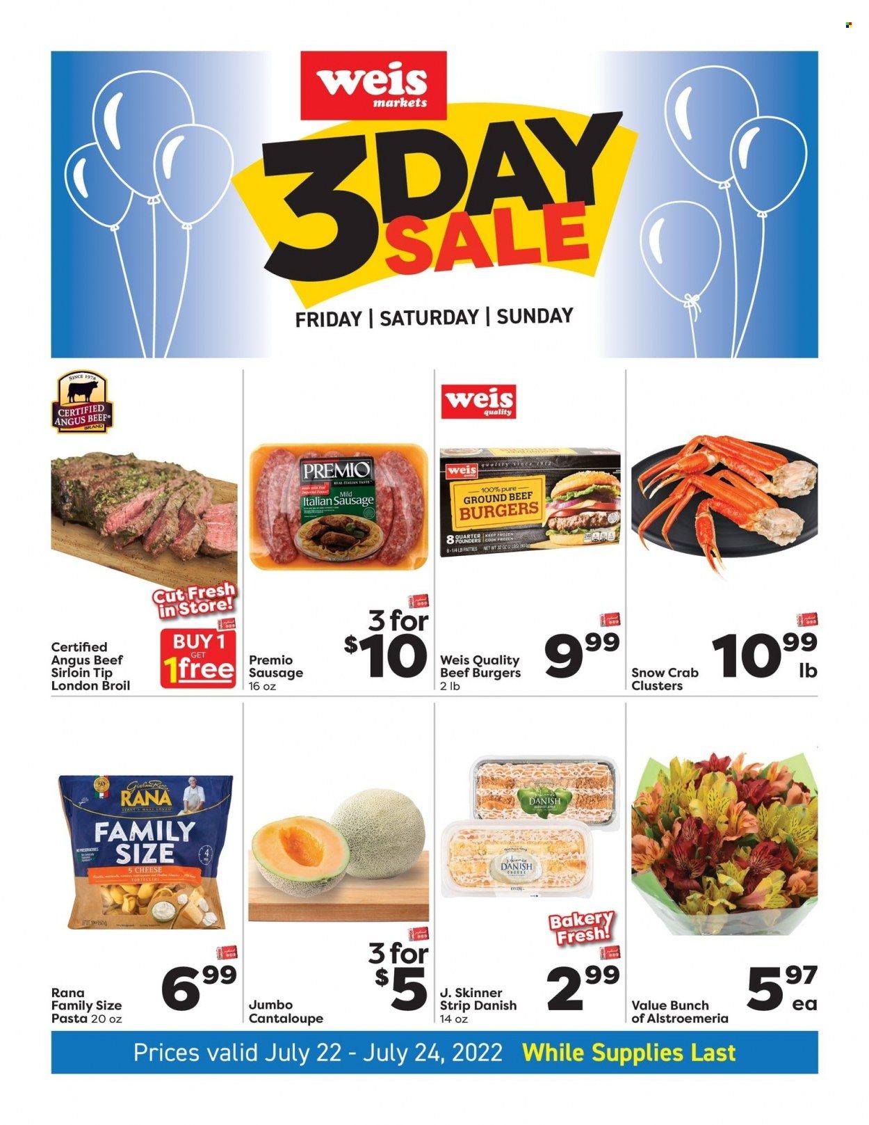 Weis (MD, NY, PA) Weekly Ad Flyer July 22 to July 29